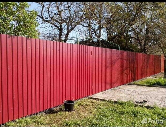 Установка заборов