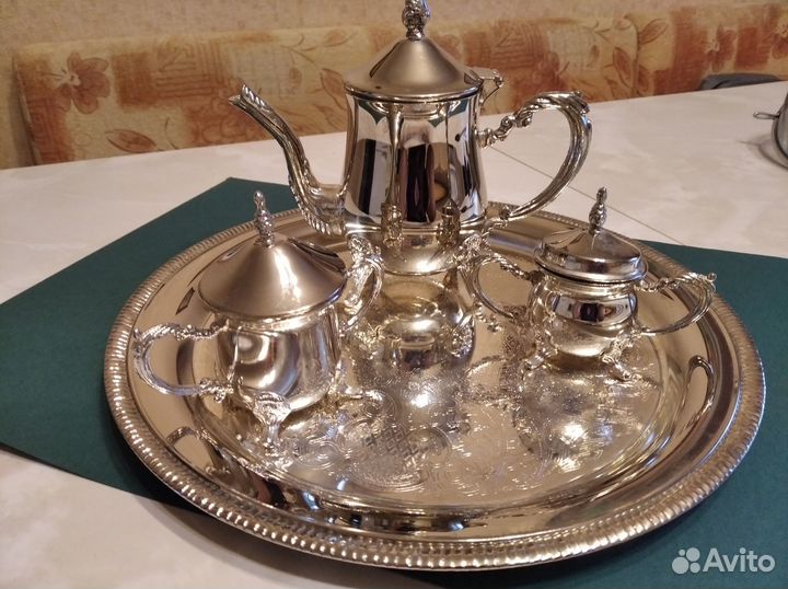 Набор из мельхиора для кофе