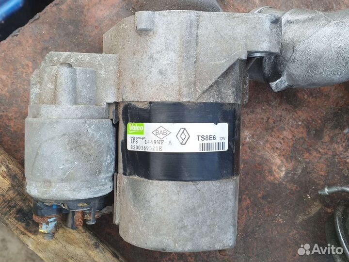 Стартер Рено twingo