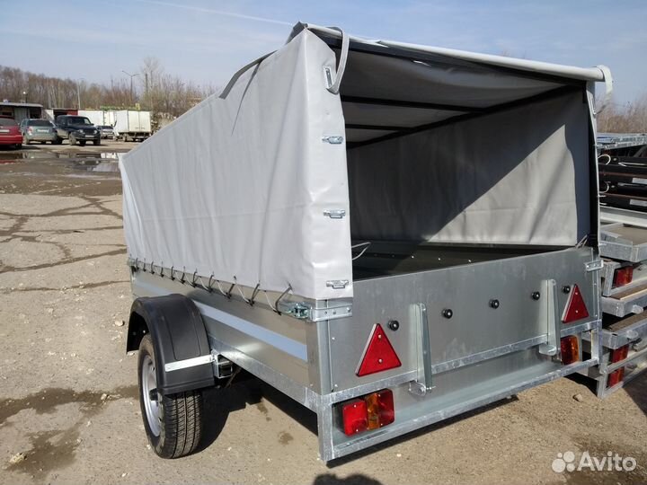 Прицеп легковой оцинкованный 2,55*1,3 от пфс