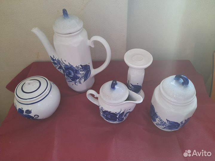 Сервиз Гжель