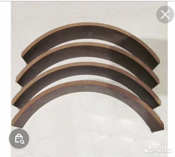 Накладки тормозные, задние для а/м «Москвич-2140»