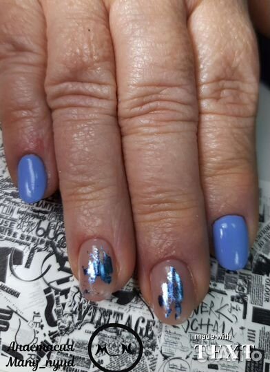 Маникюр наращивание ногтей