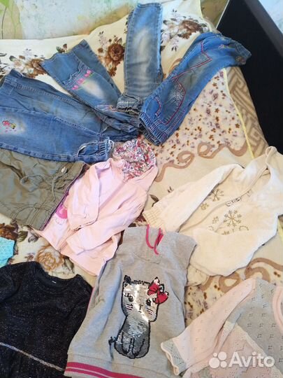 Вещи для девочки от3 м до роста 86см