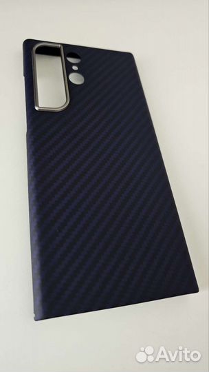 Карбоновый чехол Samsung s23 ultra