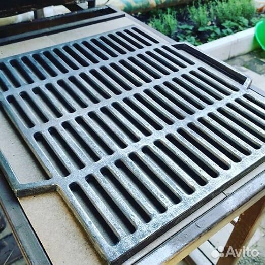 Решетка-гриль чугунная 50*41см