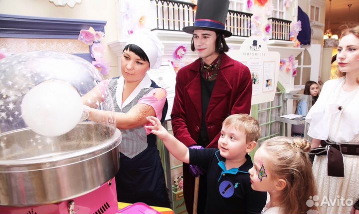 Сладкая сахарная вата. Аренда