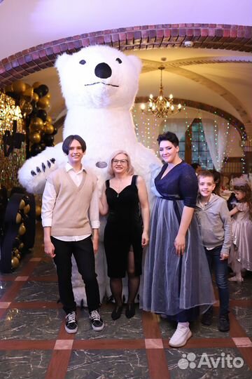 Поздравление белого медведя