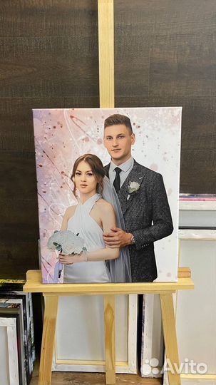 Портреты на холсте