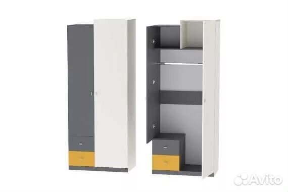 Модульная детская мс Клео Шкаф шк-1 (ди)