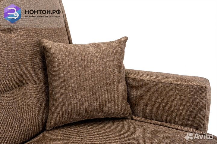 Диван книжка Лондон-2 коричневый