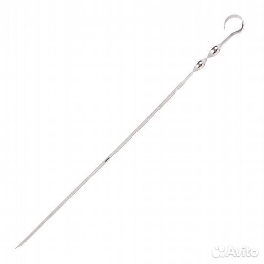 Шампур плоский 450х10мм, толщина 1мм сокол