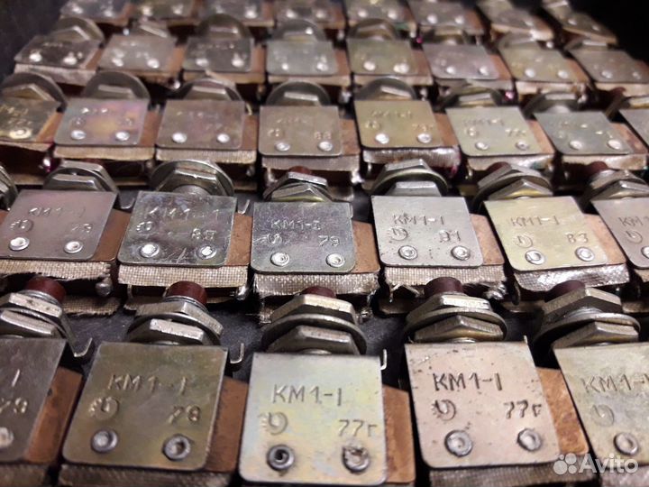 Тумблеры и кнопки MT, KM, Tп, A3C