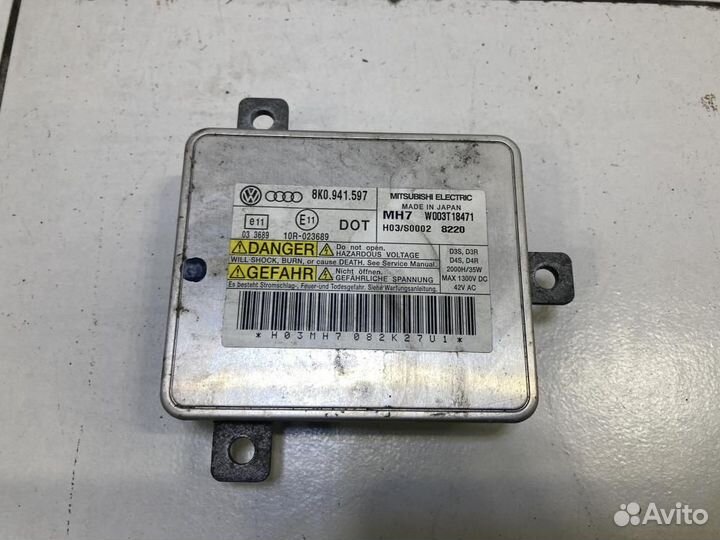 Блок ксеноновой лампы Audi А4 В8 8K2