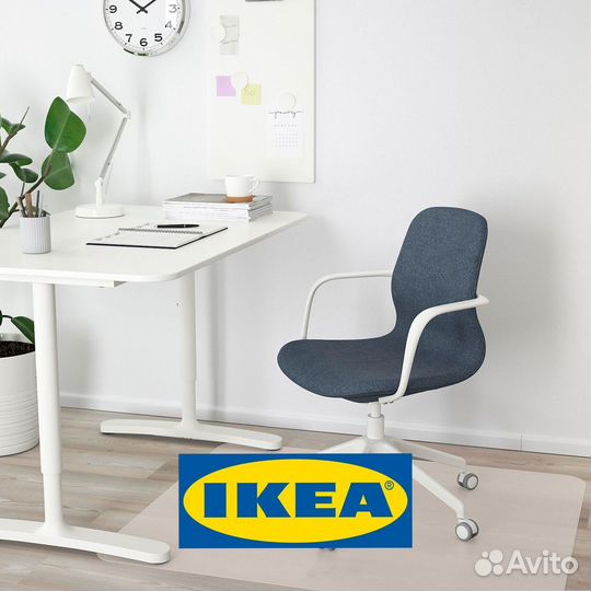 Конференц-стул с подлокотниками langfjall IKEA