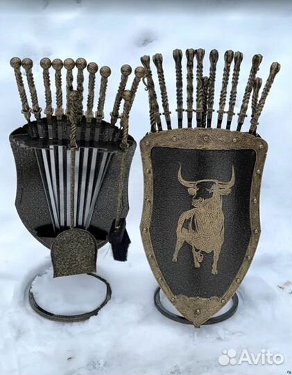 Щит Подставка под шампуры
