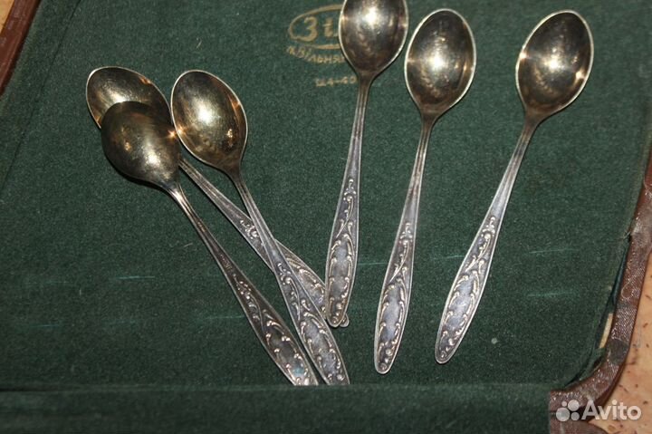 Чайные наборы мнц СССР ложечки