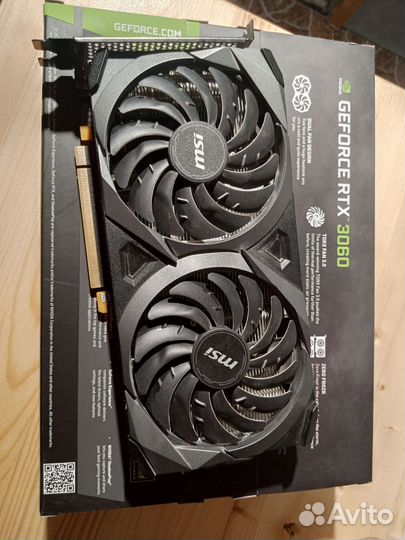 Видеокарта rtx 3060 12 gb