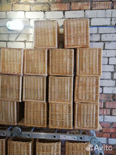 Короб плетеный 28х28*30 см