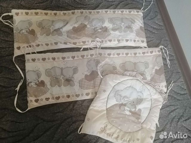 Бортики в кроватку