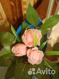 Бюджетные букеты из мыла