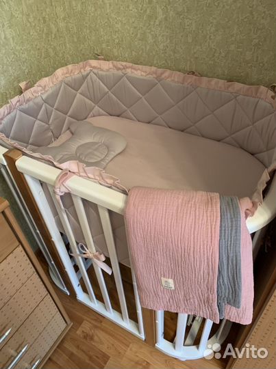Бортики в детскую кроватку