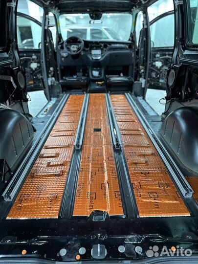 Шумоизоляция автомобиля aksa