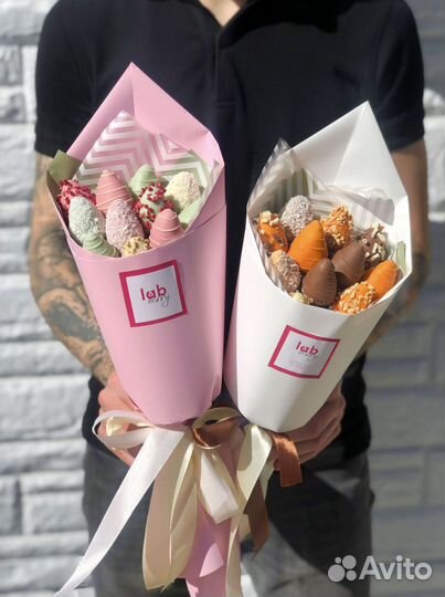 Букеты из клубники в шоколаде с доставкой