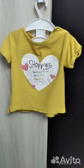 Вещи пакетом для девочки,21 еденица 98-104 р