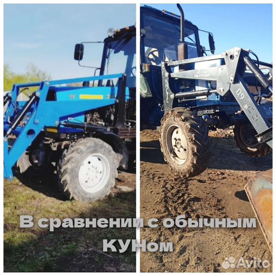 Навесной погрузчик кун/пку пф на мтз, юмз, т40