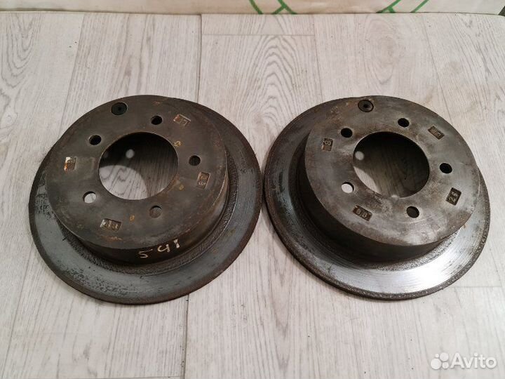 Диски тормозные задние Mitsubishi Lancer 10 CX3A