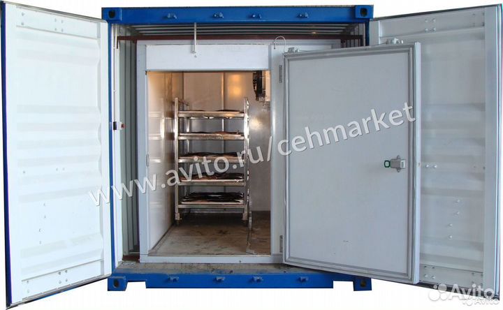 Камера шоковой заморозки для рыбы