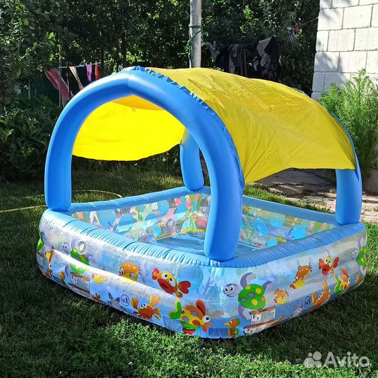 Надувной бассейн intex