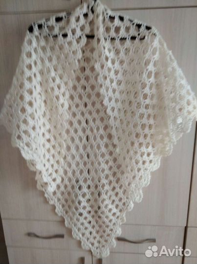 Шаль ручной работы