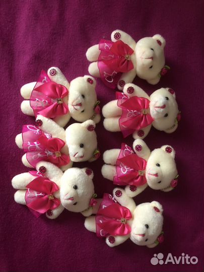 Мягкие игрушки для букета