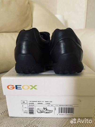 Мокасины geox