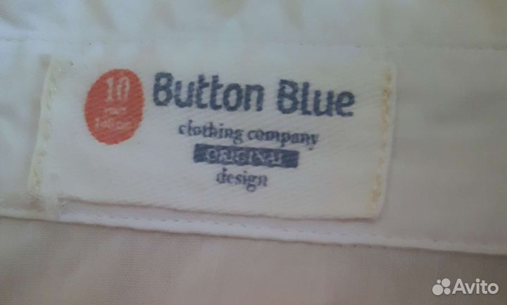 Блузка школьная Button Blue для девочки