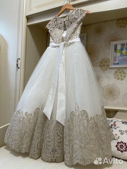 Платье для девочки на выпускной 128