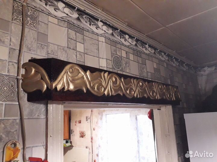 Карниз резной, ручной работы