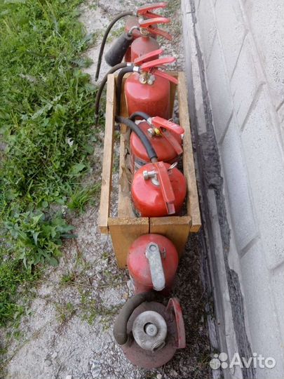 Огнетушители + камера на R13 + оплётка на руль