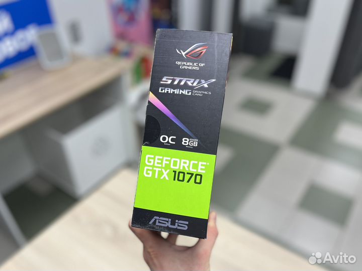 Топовая Rog Strix Gtx 1070 8GB (Скупка/Трейд-Ин)