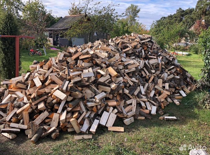 Сухие ольховые дрова