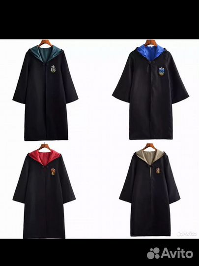 Мантия Плащ Гарри Поттер Гриффендор