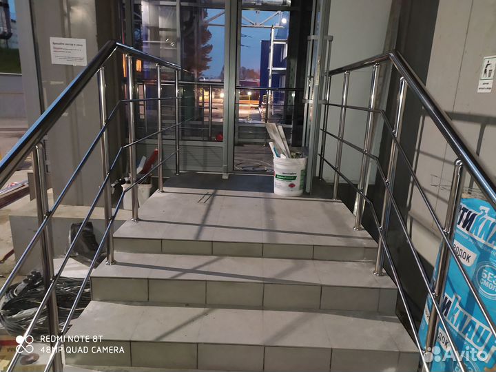 Поручни из нержавейки