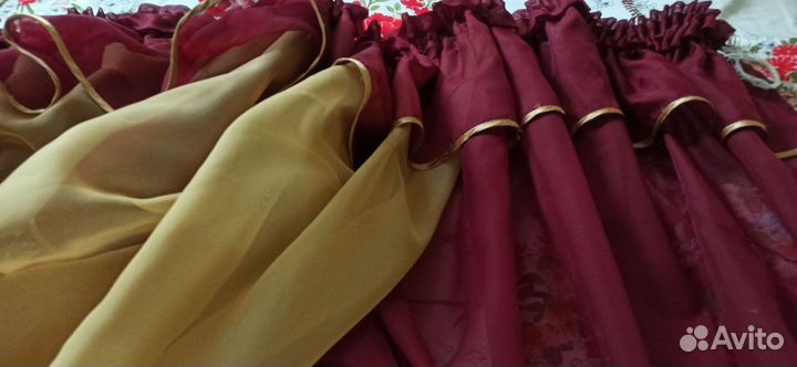 Шторы с ламбрекеном бу