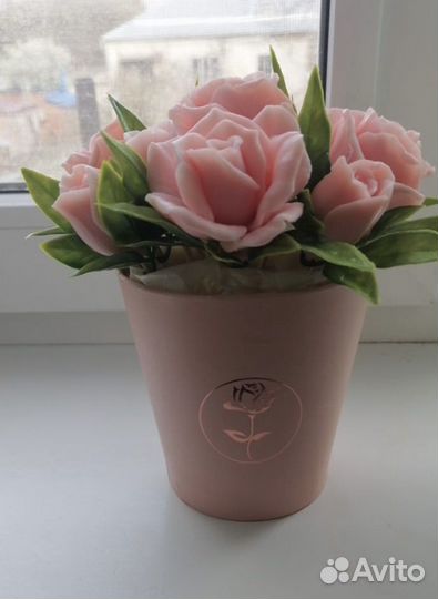 Букеты цветов из мыла ручной работы