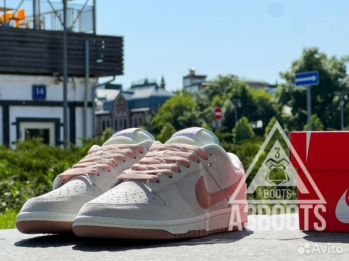 Кеды Nike Dunk Low Fossil Rose