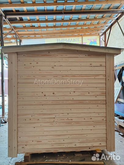 Бытовка деревянная утепленная с электрикой