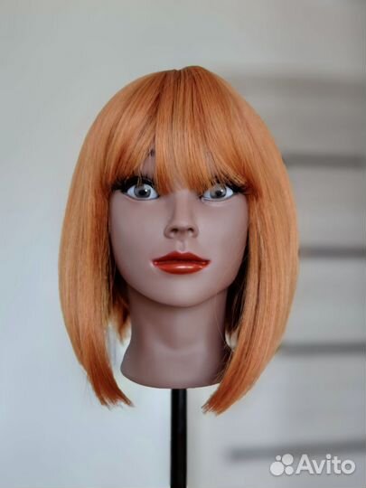 Парик рыжий короткий