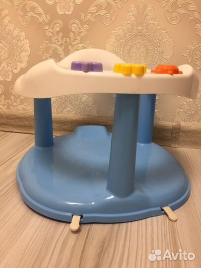 Стульчик для купания,горка+круг